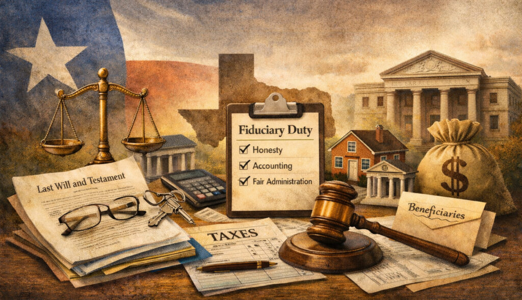 Responsibilties of an Independent Executor in Texas